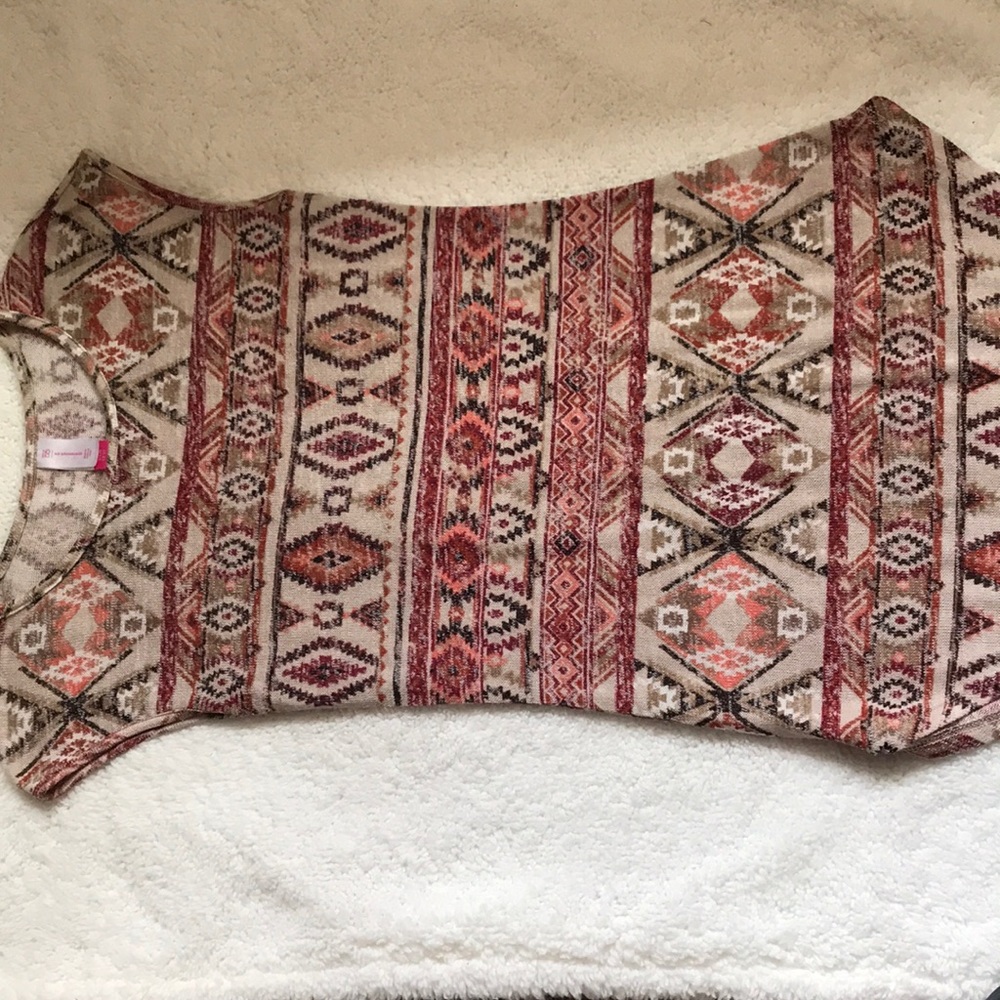 Boho light sweater shirt